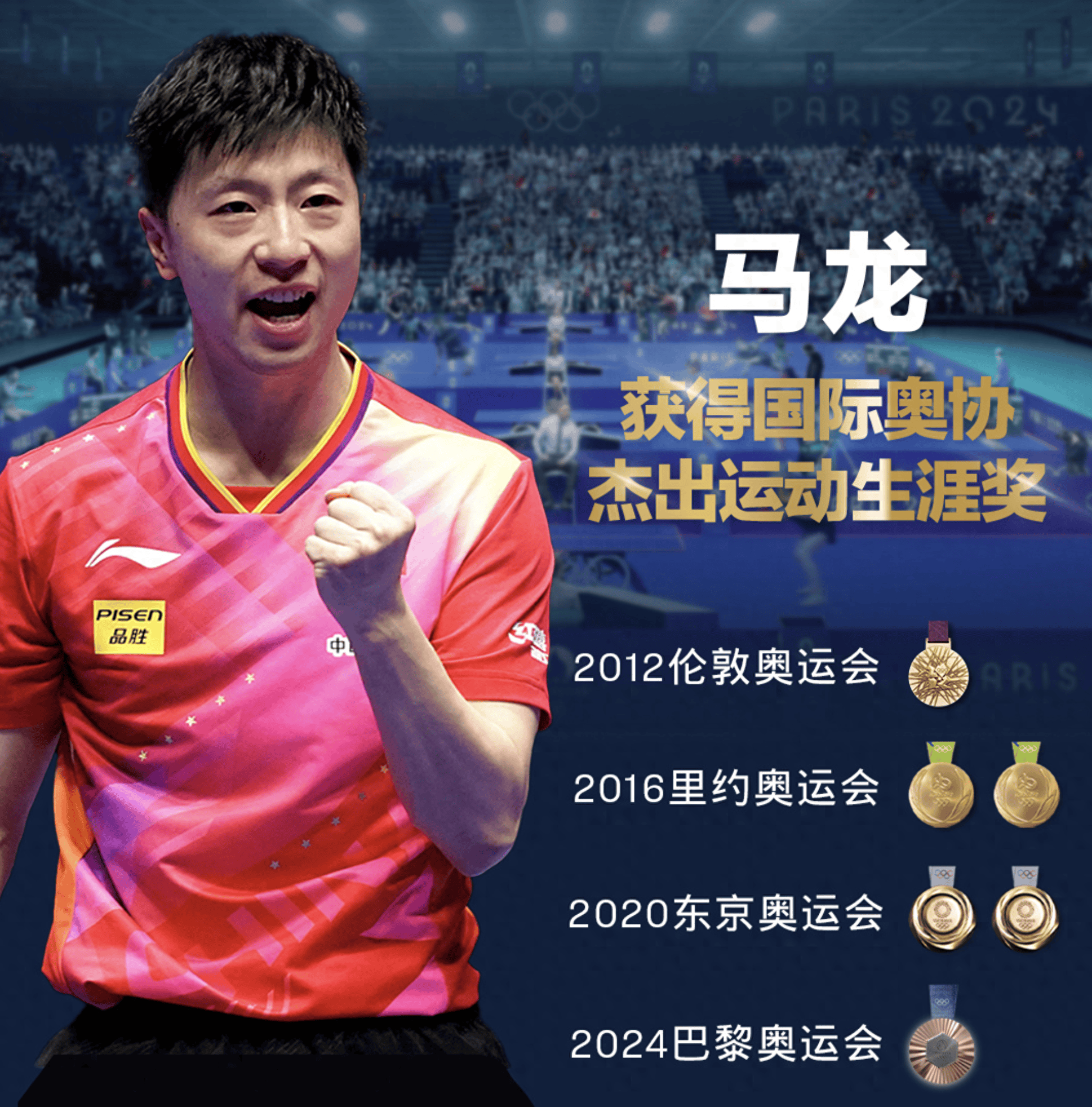 奥地利乒乓球队绝地反击中国乒乓球队，马龙统治全场